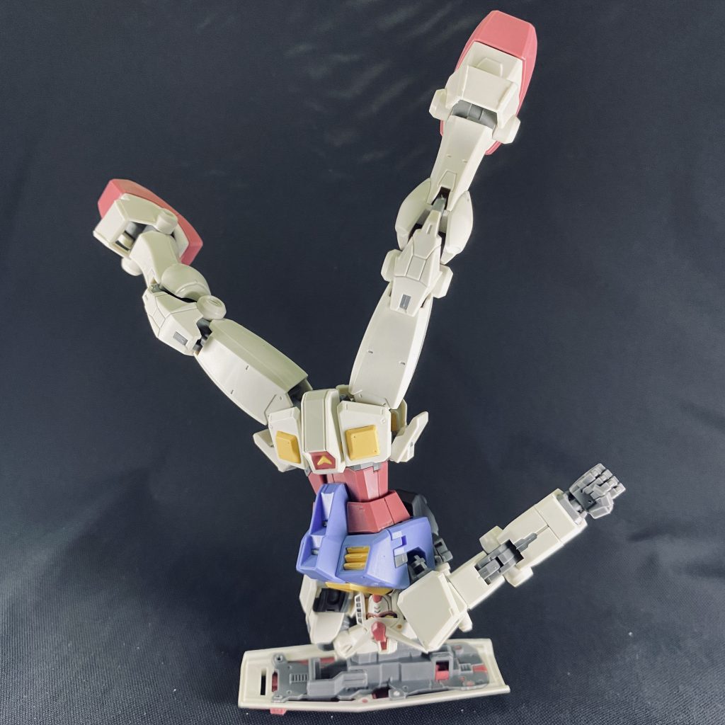 大気圏突入っぽいイメージで逆立ち。
支え無しです。