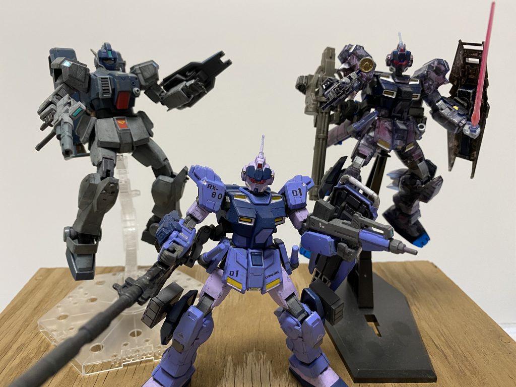 以前製作していた、ペイルライダー2機共に！