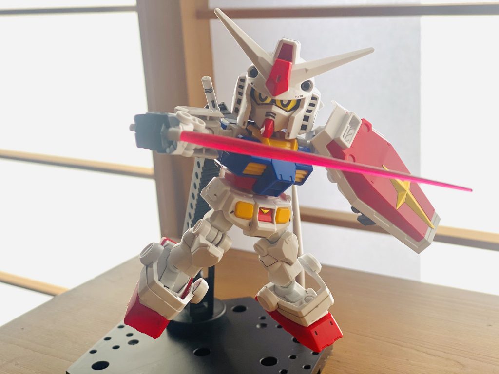 墨入れ以外はしていないのですが、パーツの色分けが丁寧で、作りがいがありました。