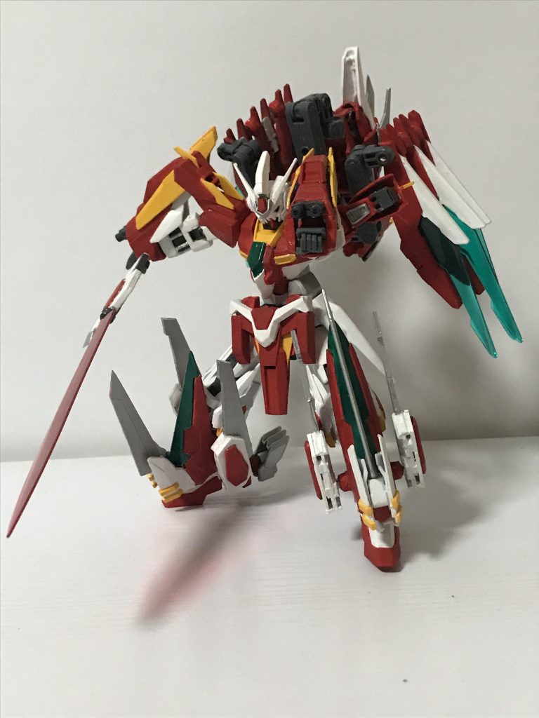 ガンダムモードその2
腕部のビームバルカン
主に牽制用