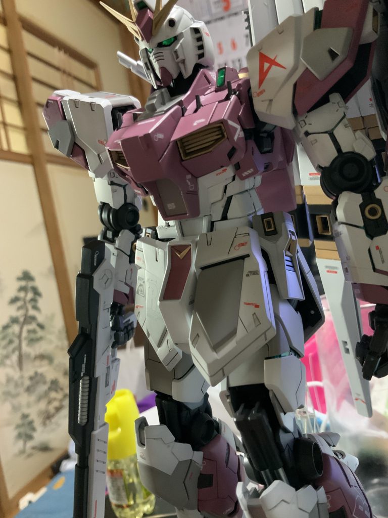 下手で改修なんてできないので5mm延長　胸を3mm前に出した程度です