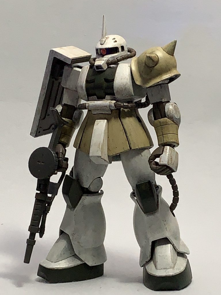 HGUC ガルマ専用ザクⅡ (新MAX塗り)–2枚目/制作者：わかもん