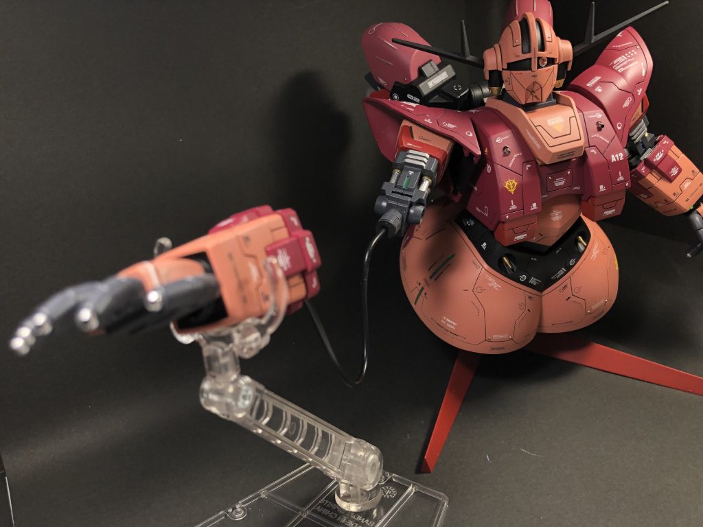 HGジオング・シャア専用カラー–8枚目/制作者：ぽんじゅ