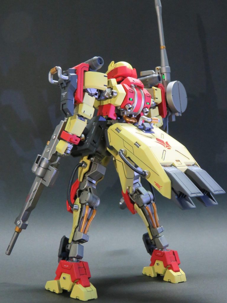 背部。鉄華団マークがお気に入りです。