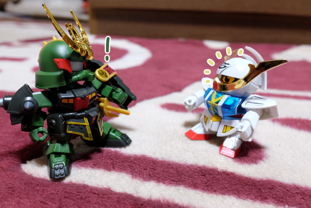 殺駆:そういえば、騎士が大人しいな
武者∀:はぇ?