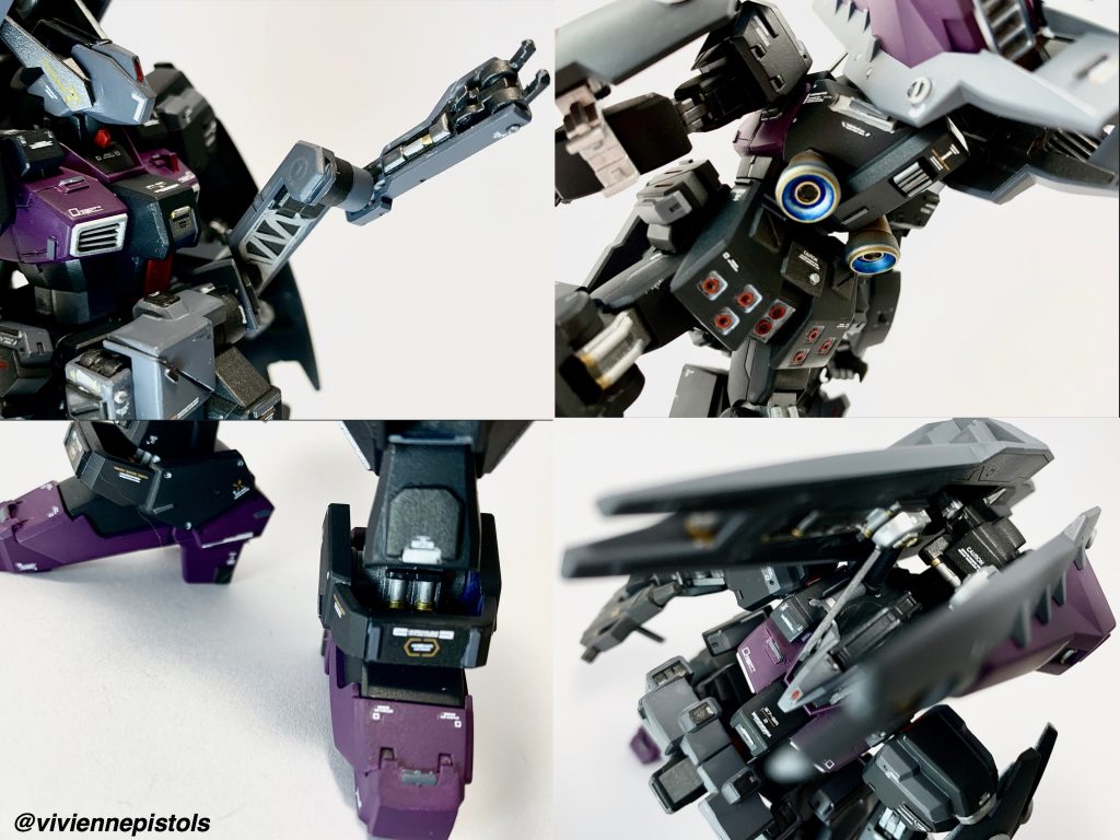 各部塗り分けやフルスクラッチ等のこだわり箇所になります。