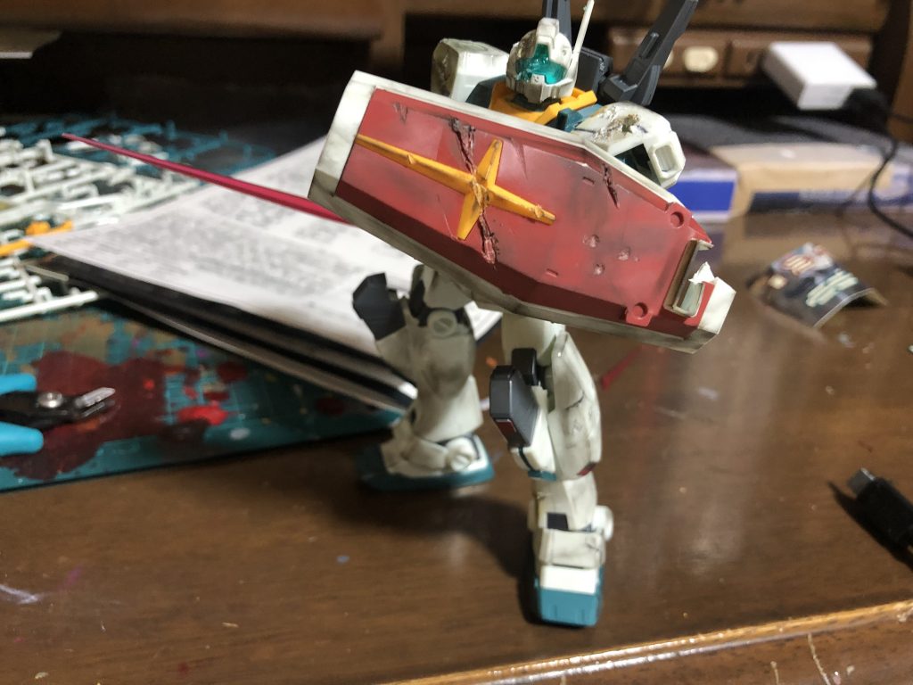 傷だらけのジムIII–3枚目/制作者：ゆう