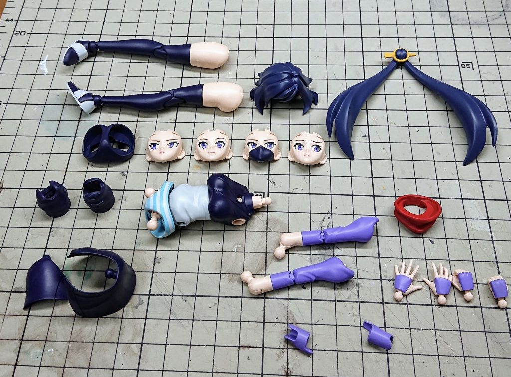 艶消しトップコートまで丁寧に行いました。