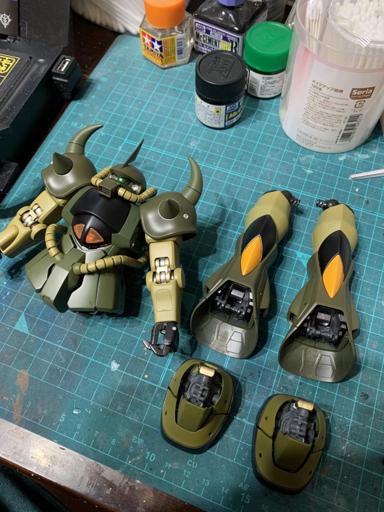 基本塗装完成写真