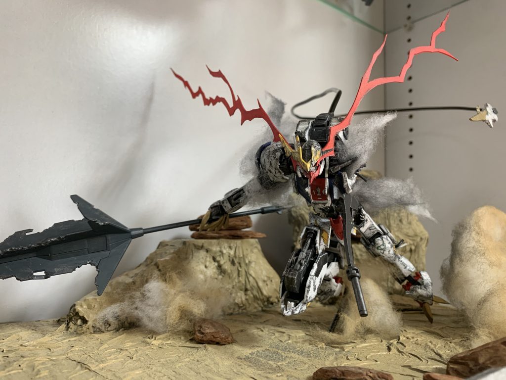 バルバトスには赤目が似合う