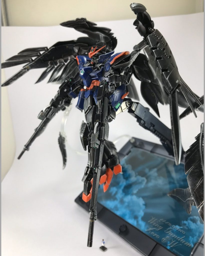 ツインバスターライフルは、とても良い感じに塗装することができました。