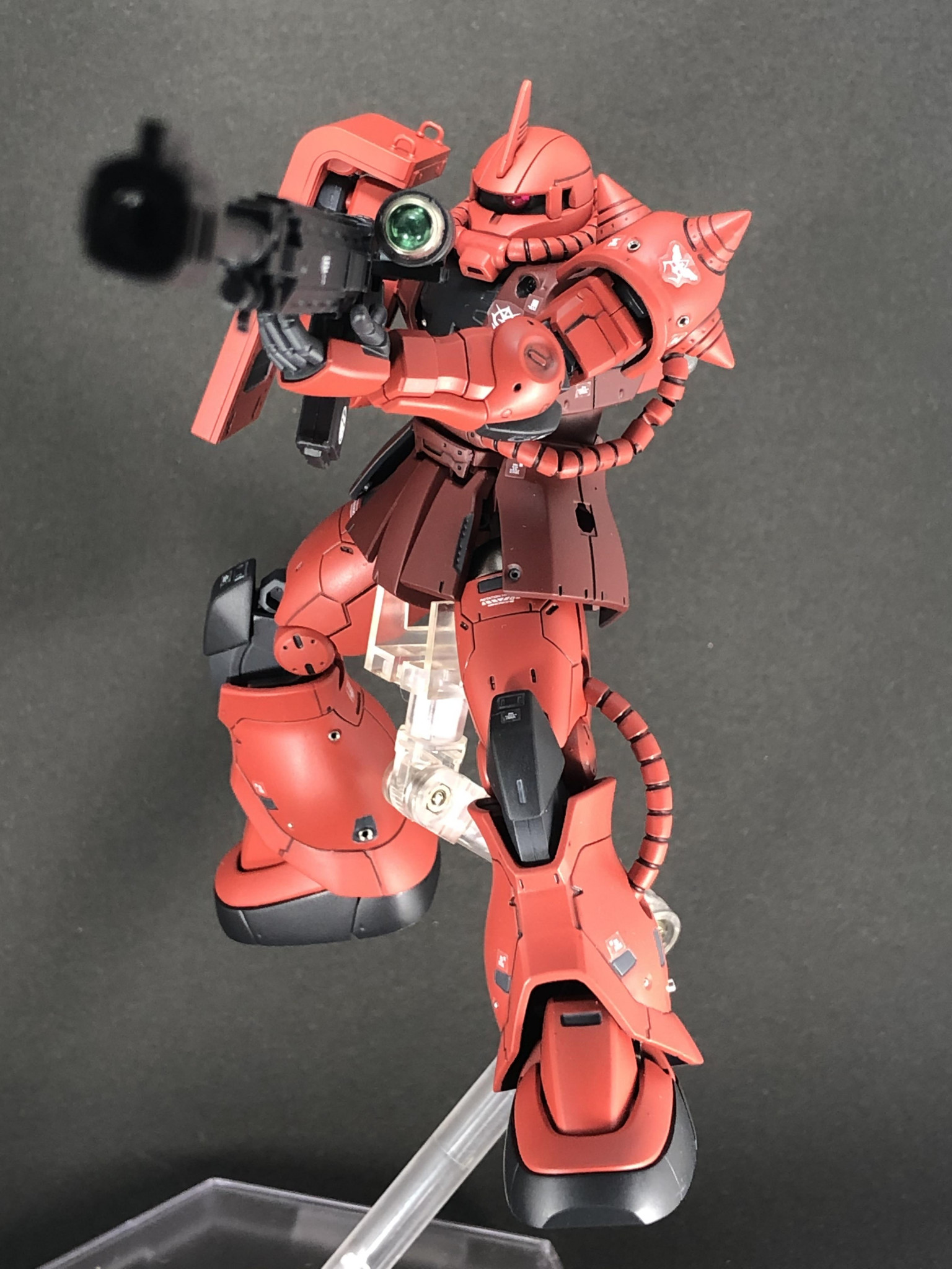 Hg シャア専用ザクii Origin Ver Metyaさんのガンプラ作品 Gunsta ガンスタ