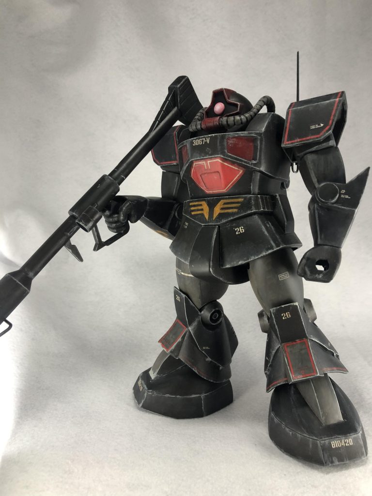 旧キット1/100プロトタイプドム–3枚目/制作者：Yu-Chang