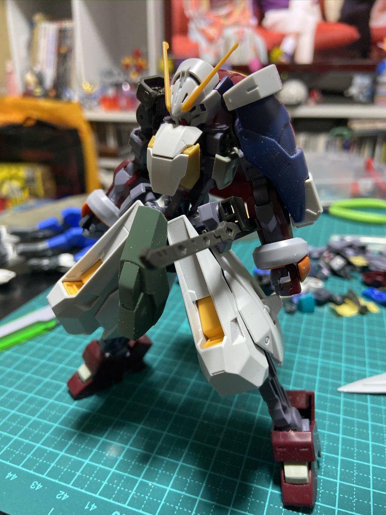 あれれ？気がついたら、、、

胸はスパローの肩とフロントアーマーから。サムライスピリッツのナコルルをイメージしながら作りました。