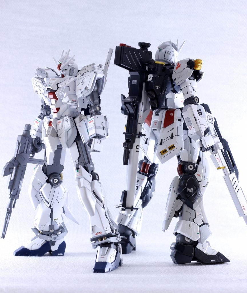 νガンダムとナラティブの併せ。
これは刻を超えてます。