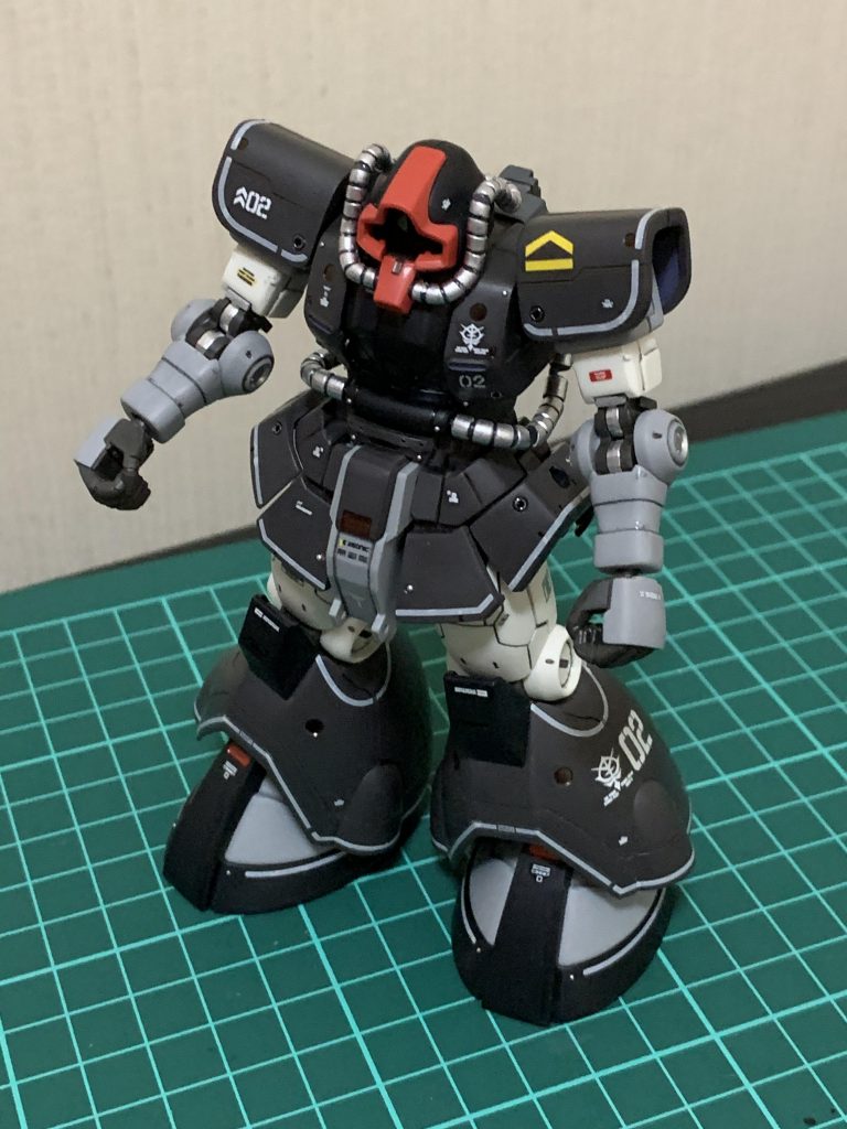 ウェザリング前提でしたが、キレイめでもいける感じに作ってました。