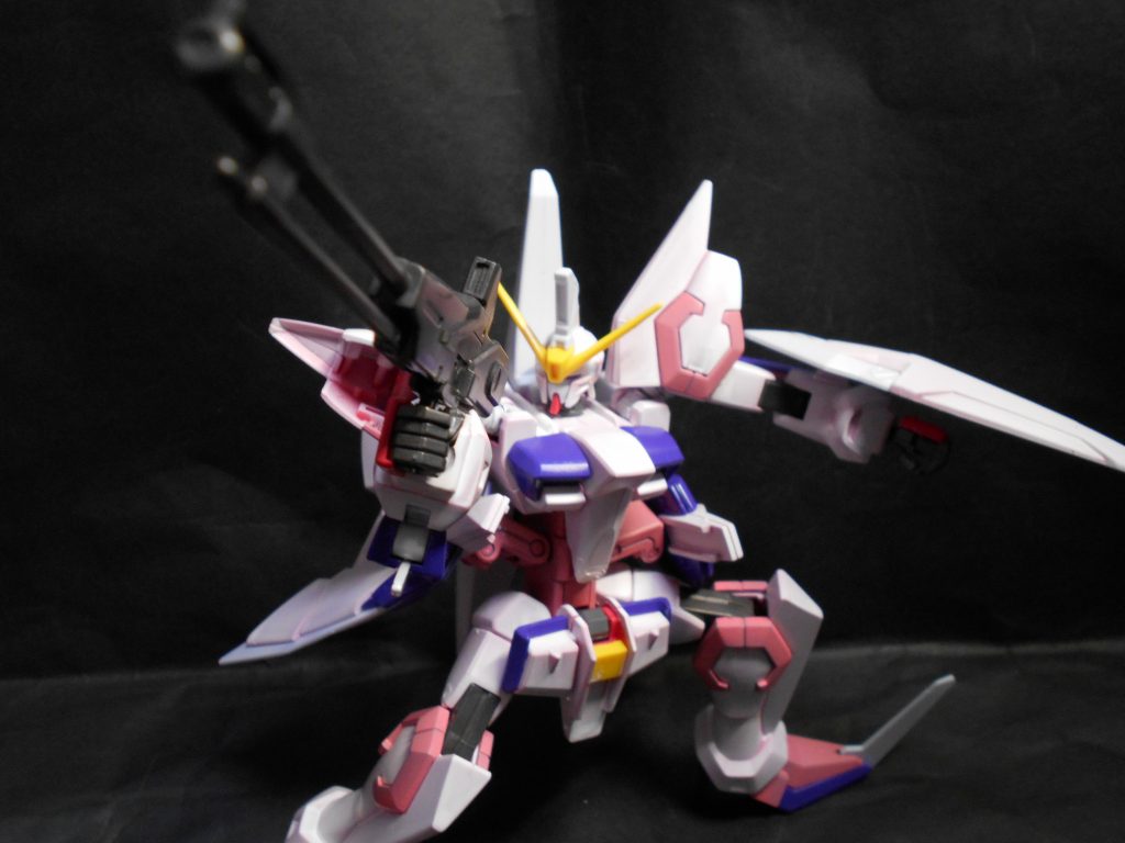 アクションポーズを取らせるととこんな感じ