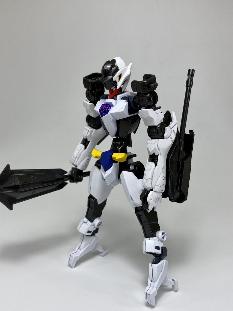 ベースはアルスコアガンダム。
頭部はルプスレクスに辟蛇のフェイスを貼り付けています。