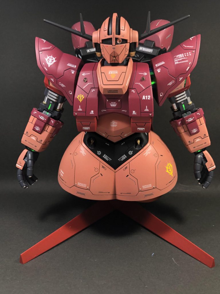 HGジオング・シャア専用カラー–2枚目/制作者：ぽんじゅ