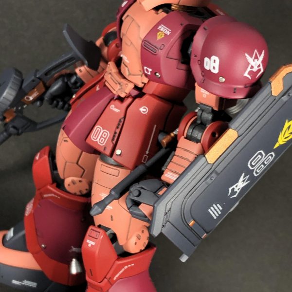 HGオリジン版ザクⅠシャア専用カラー