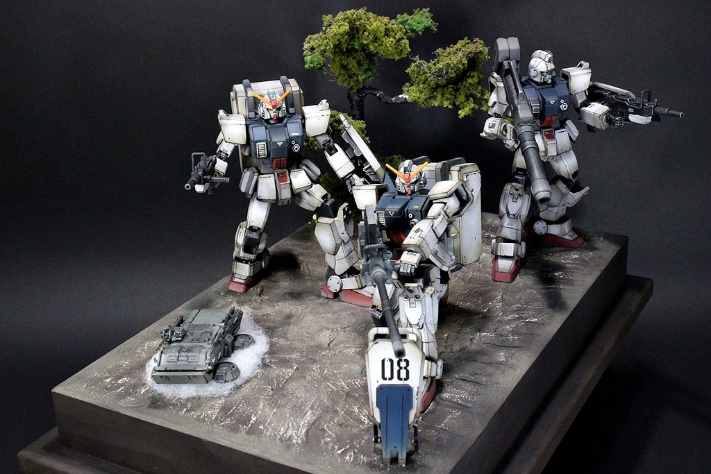 08小隊ジオラマ–2枚目/制作者：matever1.5 まてや