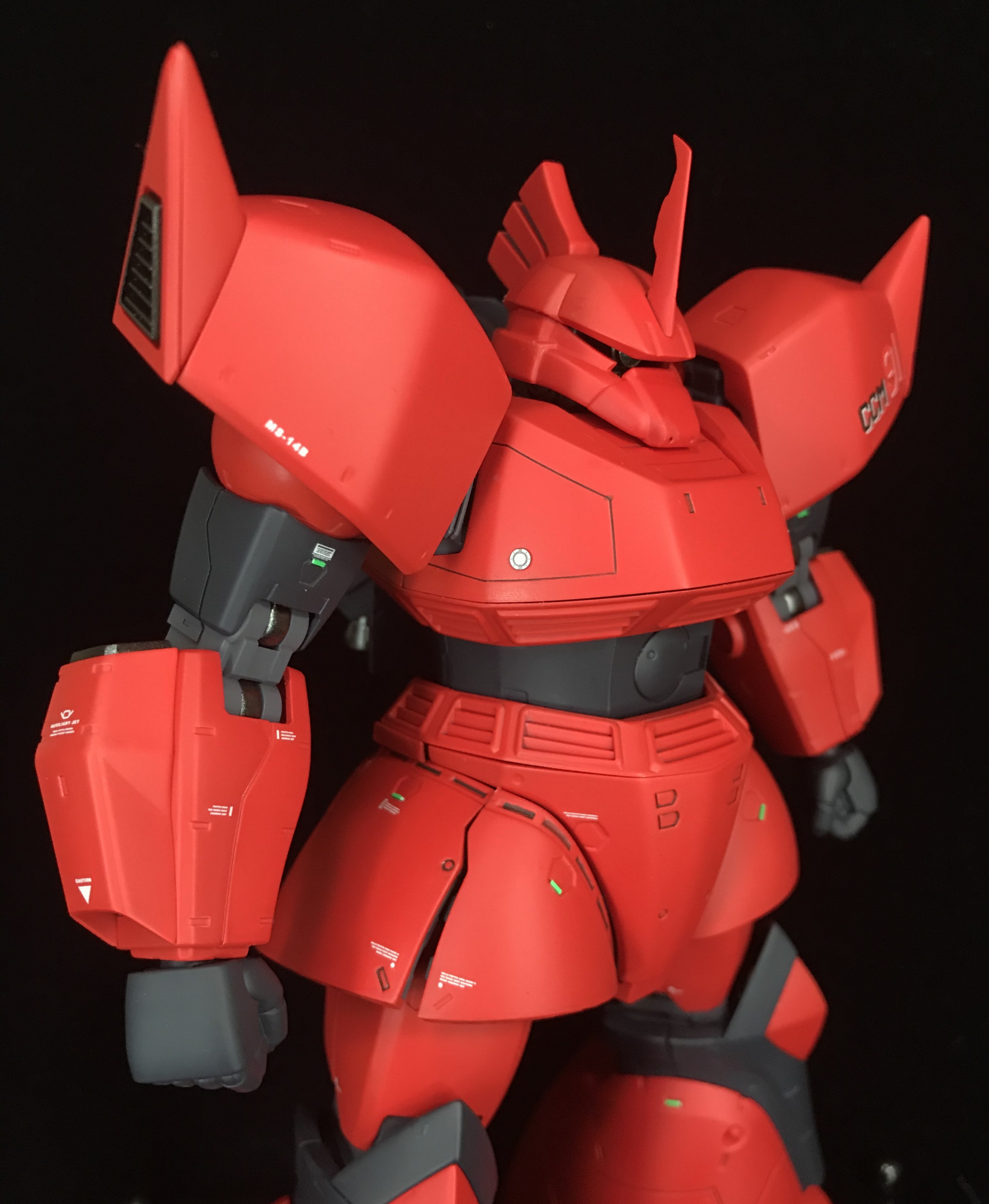 MG MS-14B 高機動型ゲルググ 【真紅の稲妻 テスタロッサ】｜モルガナ