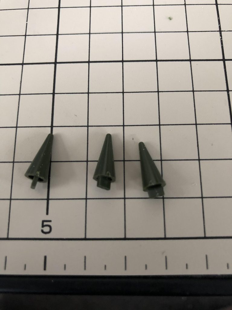 無加工のスパイクはこんな感じでした