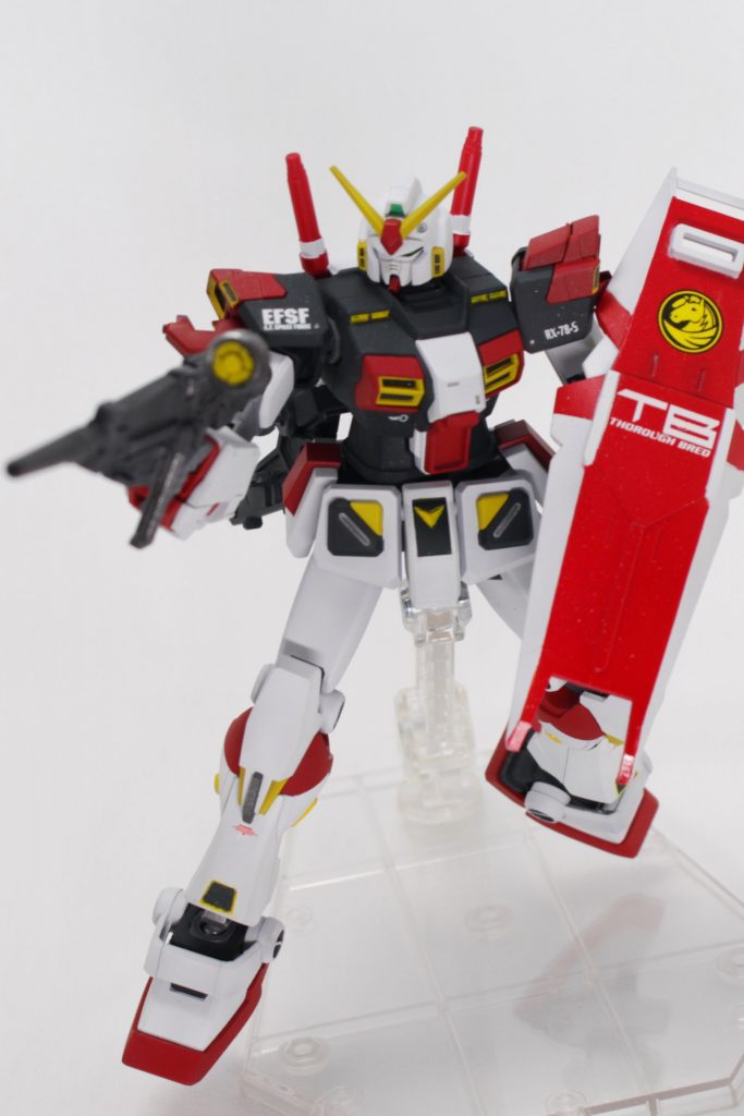 ピントズレまくりですがハイパービームライフル。
ペイルライダーから流用するのは良いですが、合わせ目が酷い。。。
後ハメしにくい構造なので諦めました。