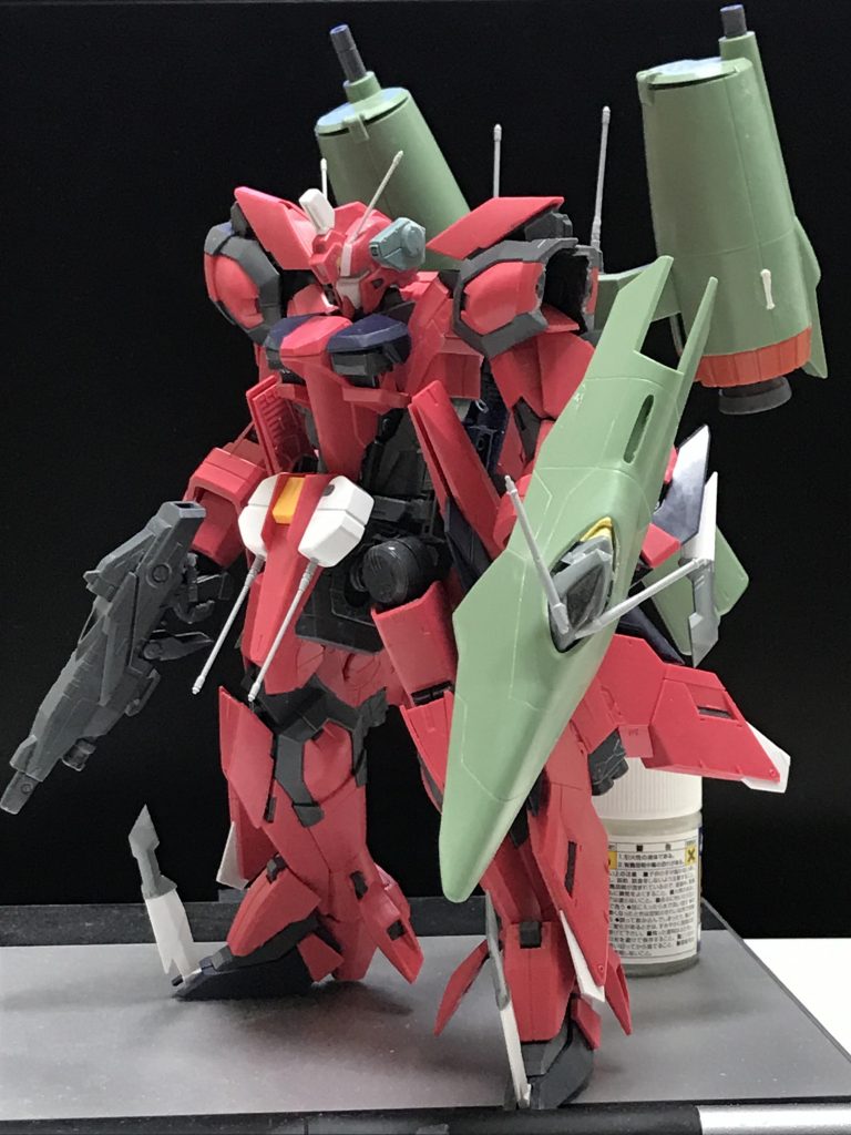 塗装前
ダガーっぽさを出すのが1番悩みました。