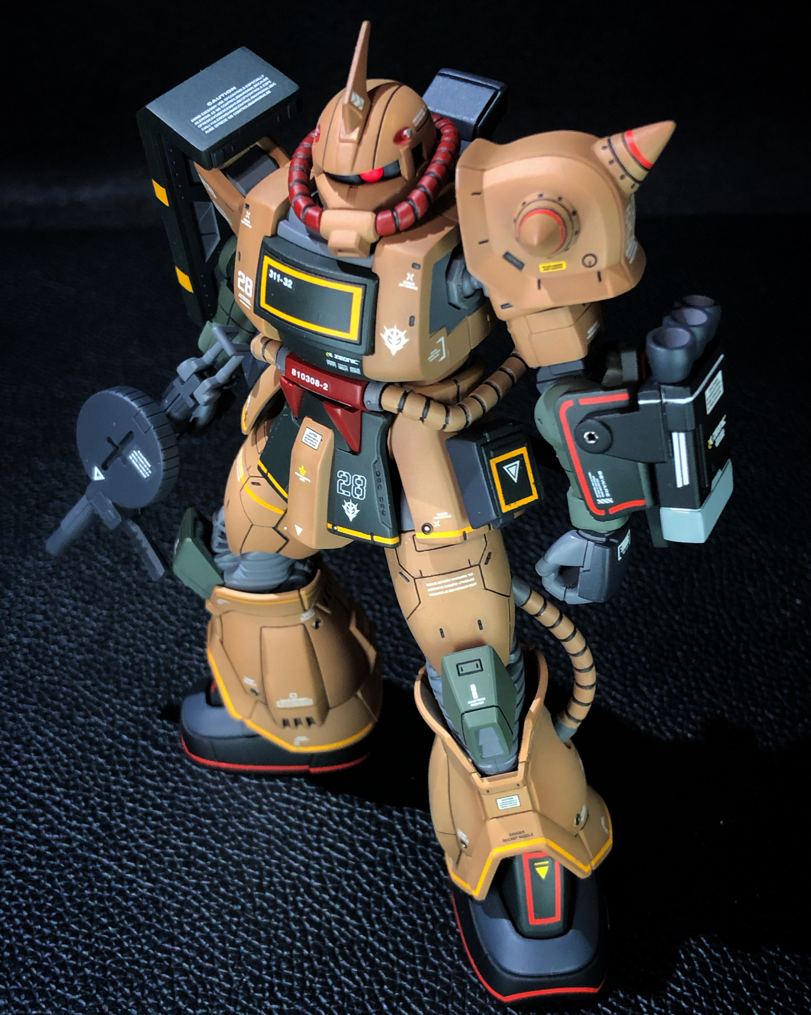 Hg 1 144 Ms 06d ザク デザートタイプ Aki Modeling Igさんのガンプラ作品 Gunsta ガンスタ