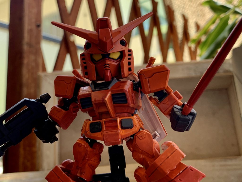 マーカーで全身塗装するとムラが目立ってウェザリングしてないのに汚し塗装みたいな仕上がりにwせめて筆かマーカーシステムを揃えようかと思いました。まぁ個人的には満足できました！