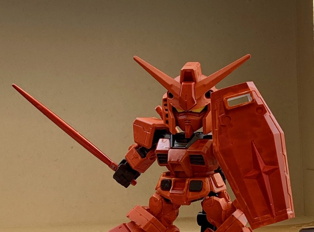 ビームサーベル
刃の色はロイヤルメタレッドで塗ってます