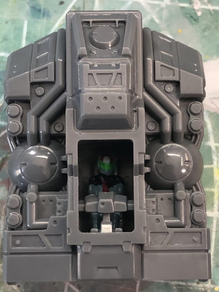 中のパイロットもしっかり塗装^ ^