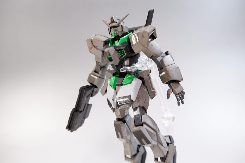 お気に入りのショット。汚しに関してはっらいだ～Joeさんのホビージャパン記事を参考にしています