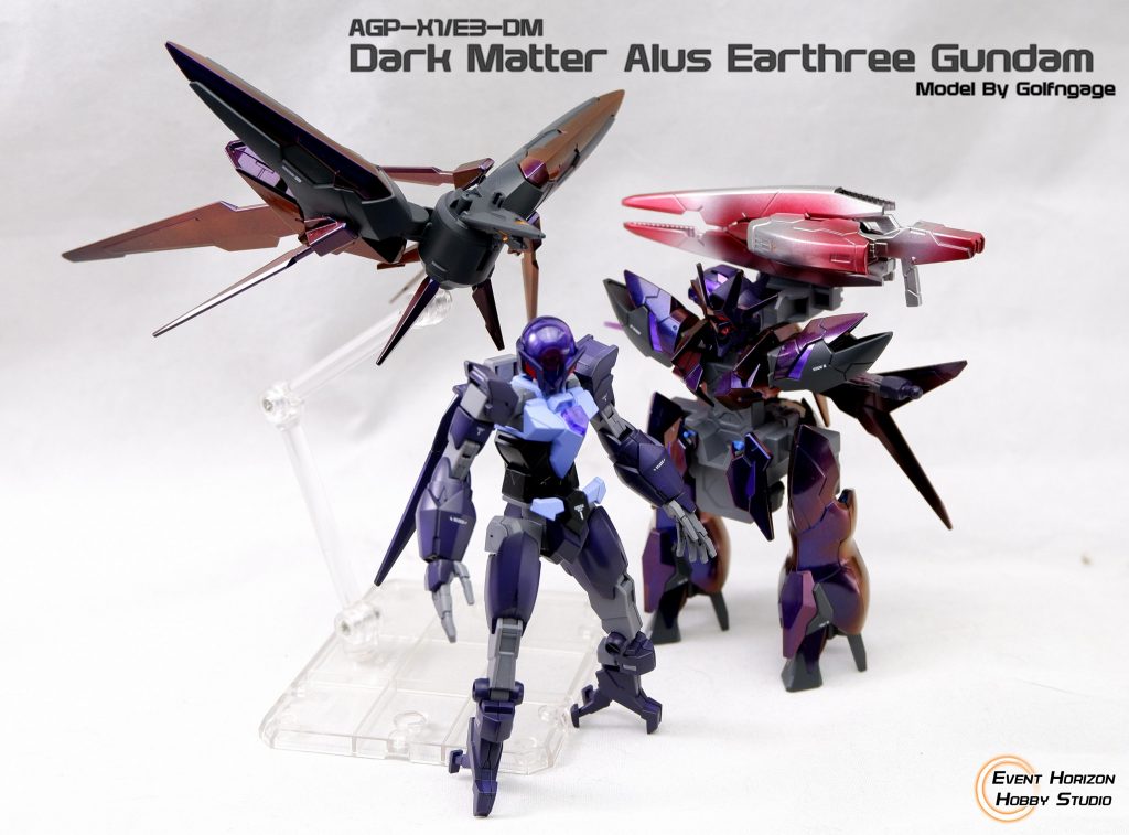 Dark matter Alus Earthree Gundam–2枚目/制作者：Event Hoizon