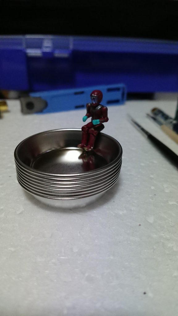 パイロットスーツ塗り替え