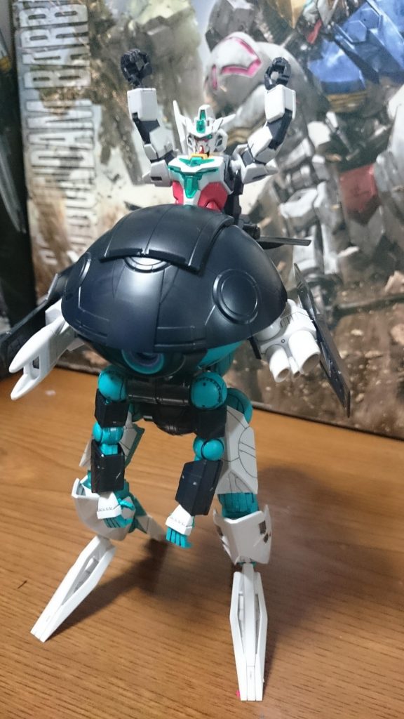 進め!ウォドムポッド!タンク道ならぬウォドム道!
……脚はさすがに入らず、外してるっス