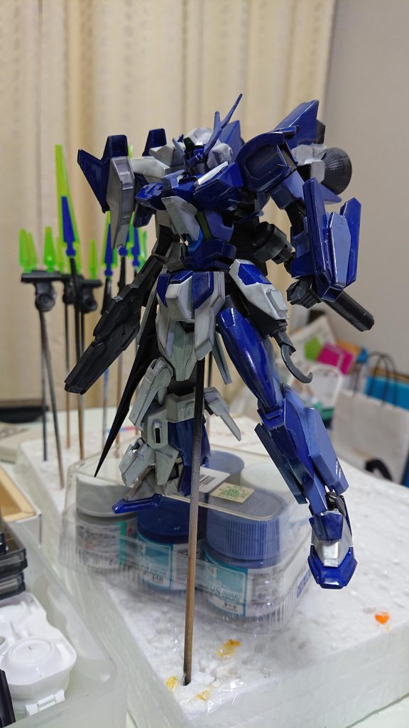 デカール、トップコート前です