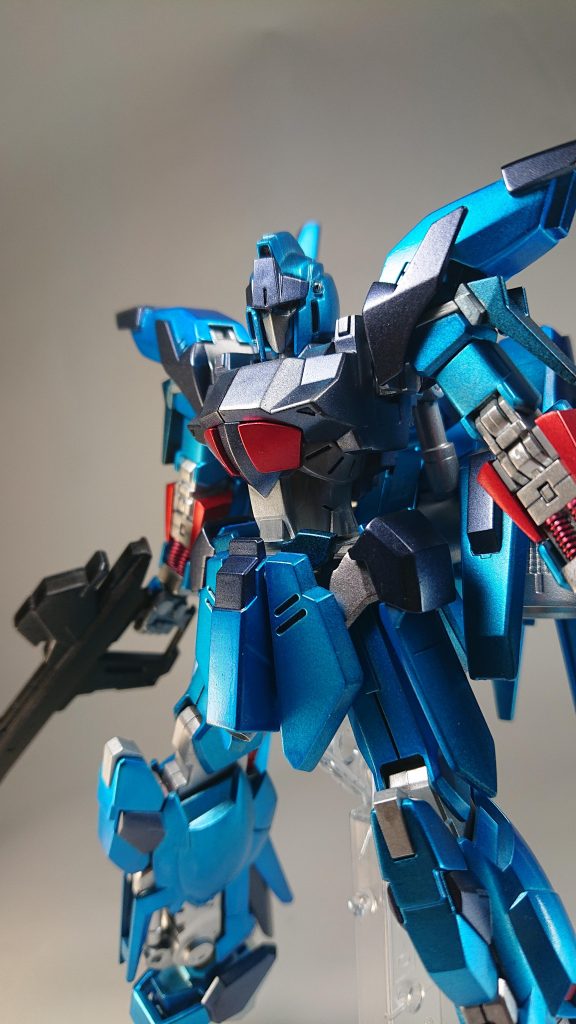 パーツ比率だとデルタプラスが多いのですが、顔は百万式なのでベースは百万式なのです(ゴリ押し)