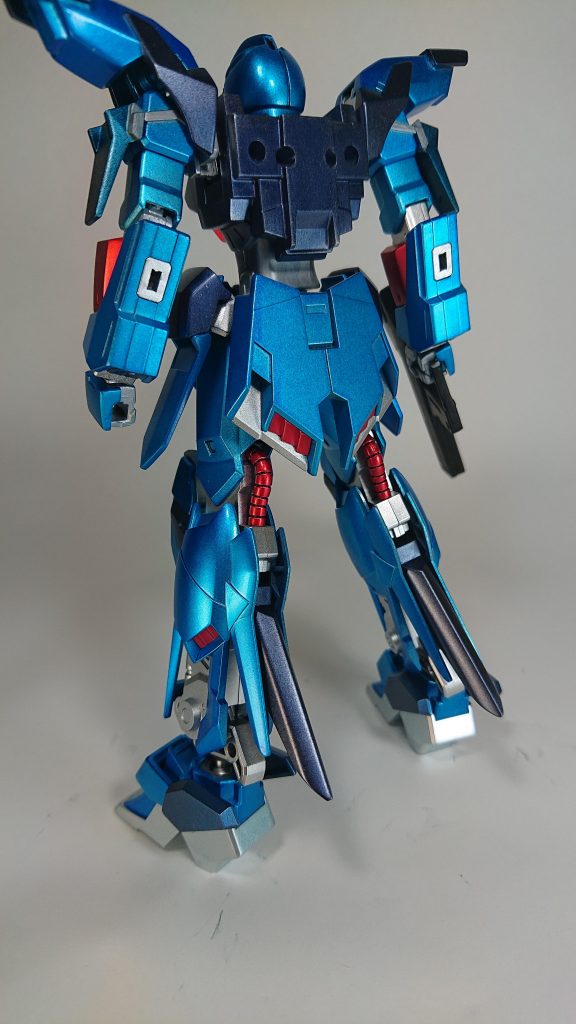 地味に一番お気に入りかもしれない脚の後ろ側。
デルタプラスのものをほんの少し弄って広げれるようにしてます。