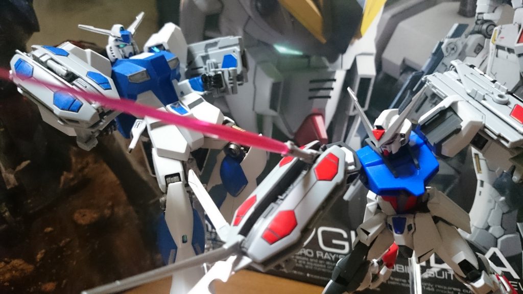 「てめぇ スケールモデルを作ってる間に実在の武器の特性を学びやがったな…」

「ああ！おかげでこいつ(マーキュリーレヴ)の使い方もわかってきた」

「お前の「型」見せてもらったぜガリベン!!」

「そうですお坊っちゃまは勉強しか能がないのです!!」

「お前らほめてないだろそれ!!」