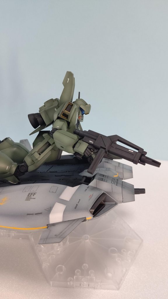 HGUC RGM-89 ジェガンとベース・ジャバー–3枚目/制作者:こてつ