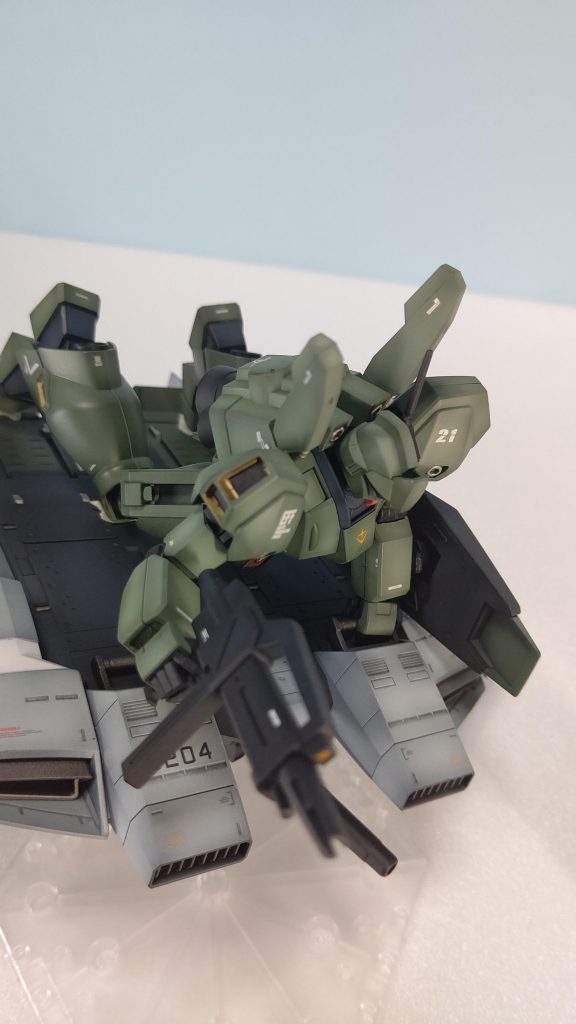 HGUC RGM-89 ジェガンとベース・ジャバー–5枚目/制作者:こてつ