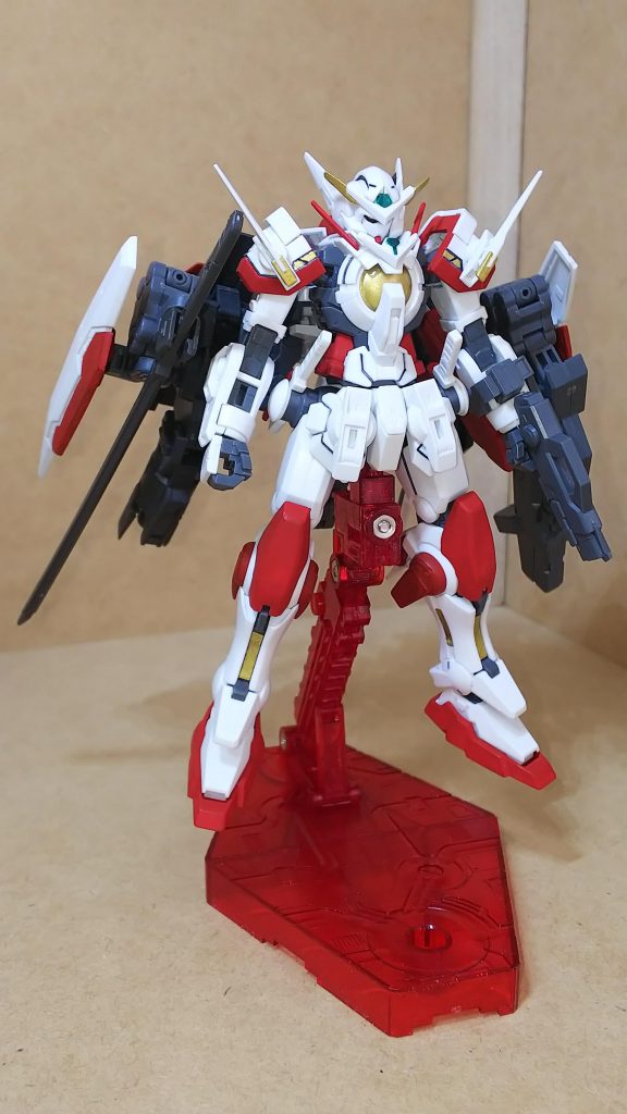 バルバトスの太刀とGNランチャーをマウントしてます