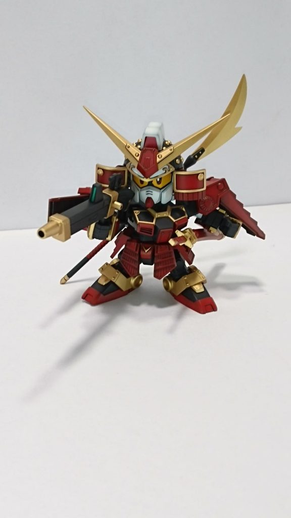 種子島ライフル。

ヒサシの白と薙刀の塗りわけは旧設定版にしてます。