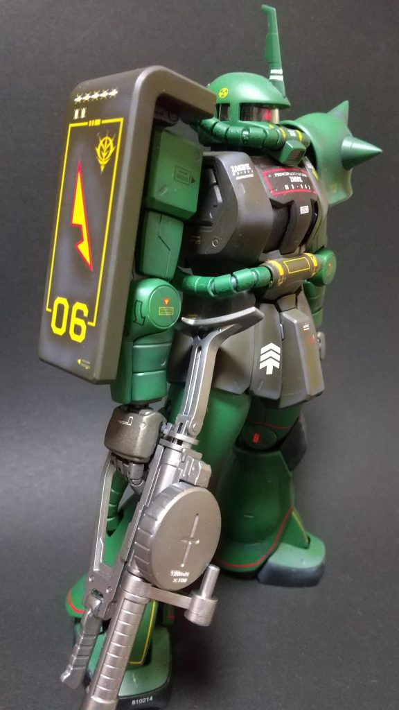 マシンガンはメタリックが美しいと思います