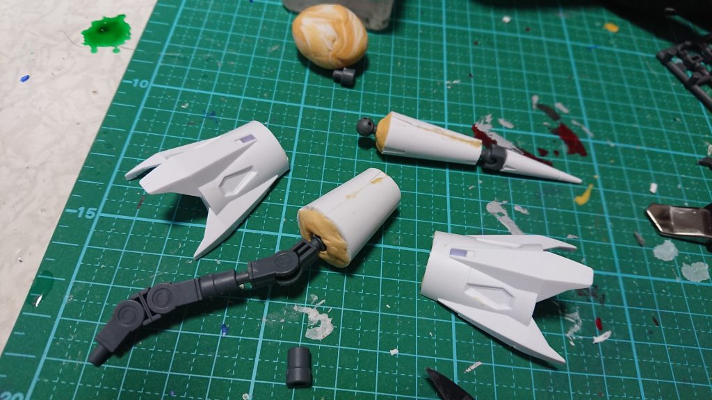 尻尾の可動域には一部30mmを使用