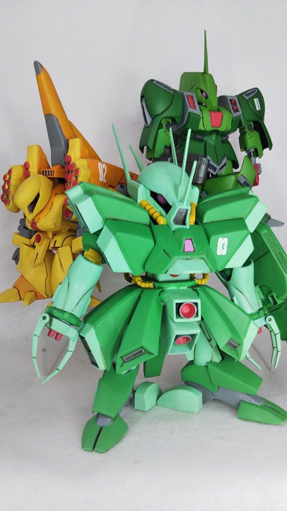 マシュマー機で並べました。