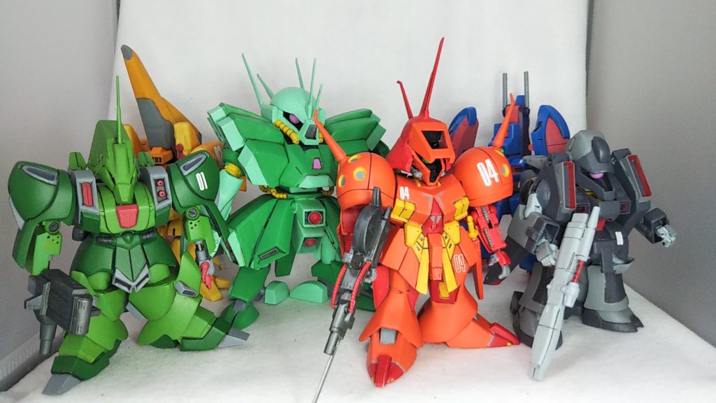 ウチのネオジオン軍も6機になりました。