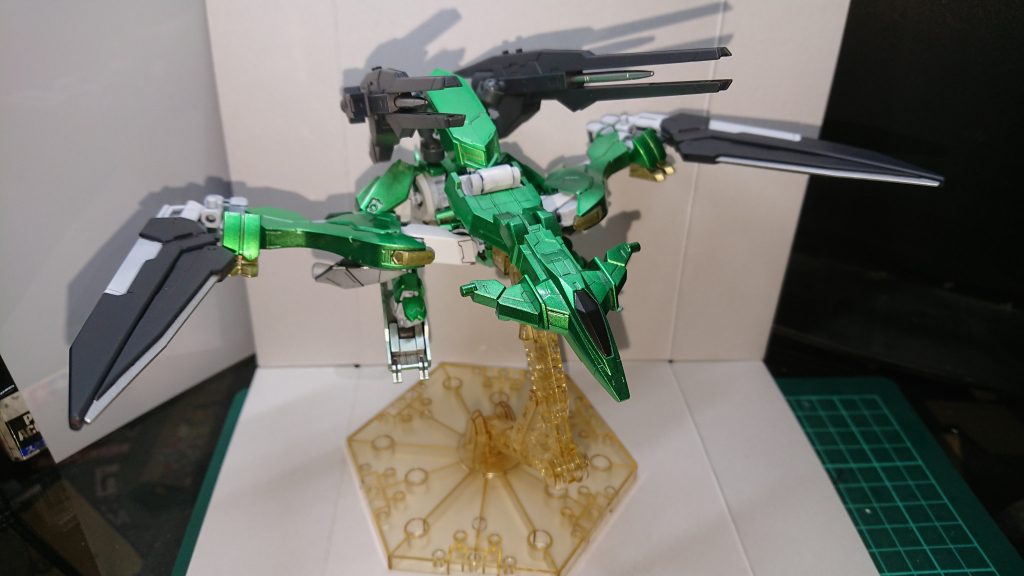 今回一番やりたかったこと‼️
飛行形態に変形(´∇｀)